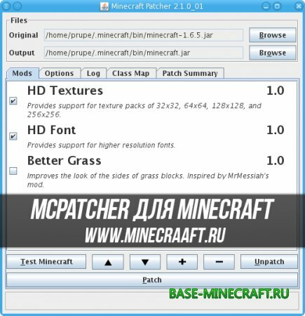  MCPatcher  Minecraft 1.5.1